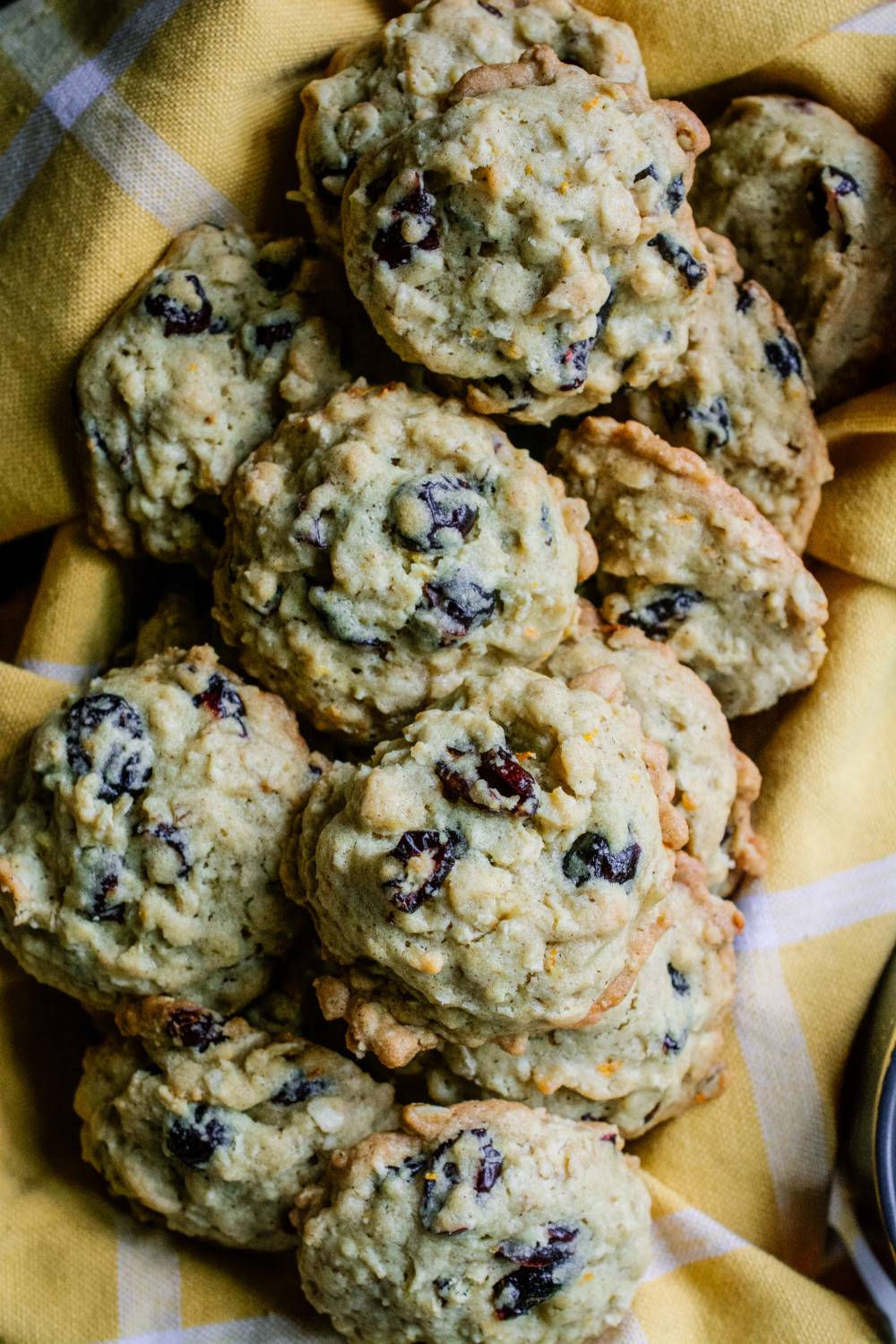 Cranberry Orange Oatmeal Cookies